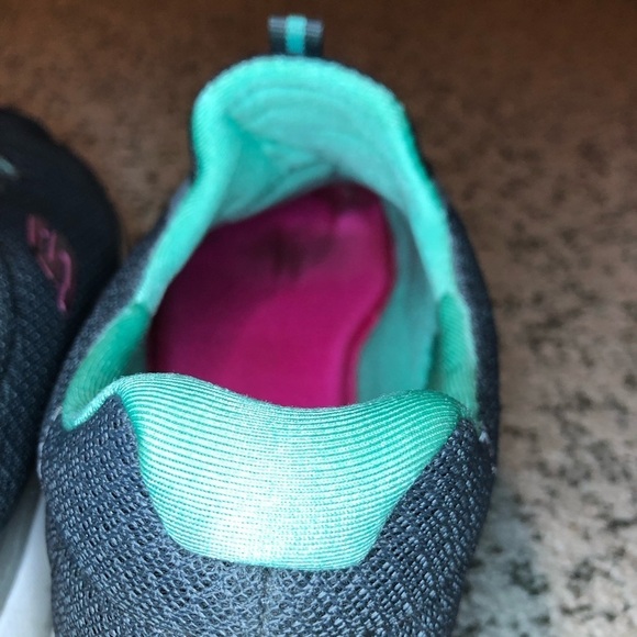 Sketchers Summits Gray Memory Foam Slip On Sneakers Size 9 - Picture 7 of 10